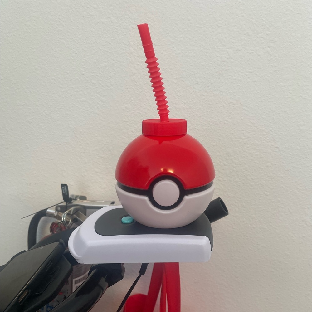Poké Ball Tumbler with Straw